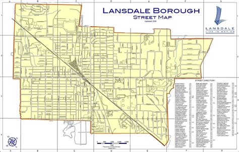 lansdale borough|lansdale borough map.